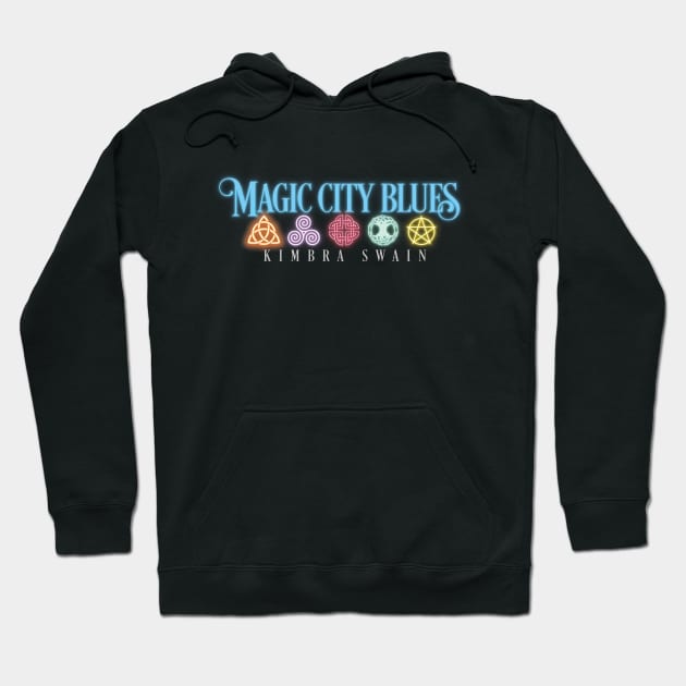 Magic City Blues Logos Hoodie by KimbraSwain